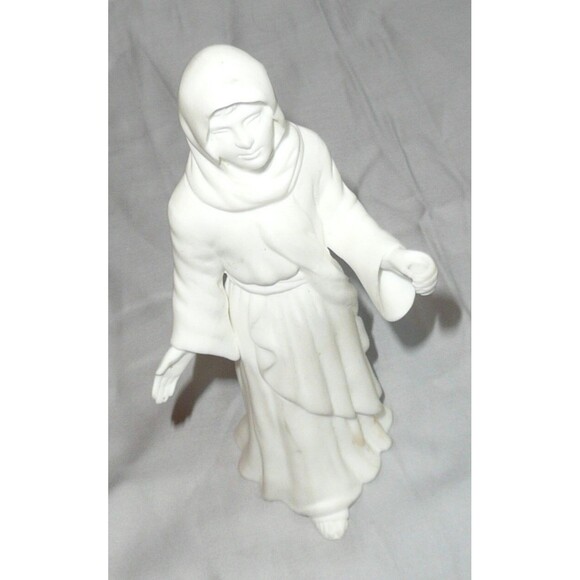 Lenox White Bisque Nativity Limited Edition Standing Camel + Trainer Bone 1991 - Picture 4 of 16